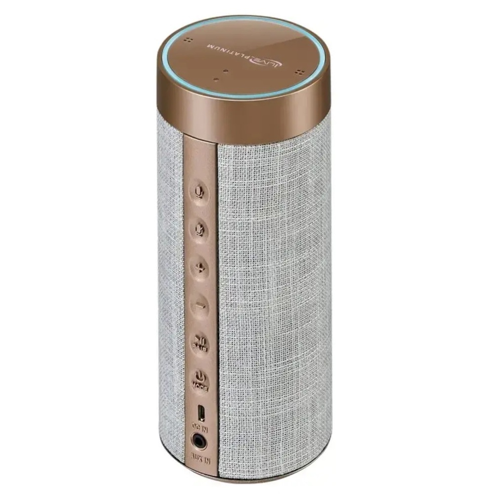 iLive - Rose Gold Smart Speaker with Amazon Alexa Voice Assistant